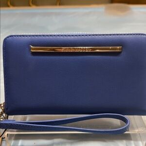Steve Madden Royal Blue Wristlet Clutch